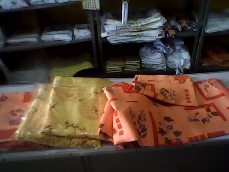 Colcha de casal de linhão